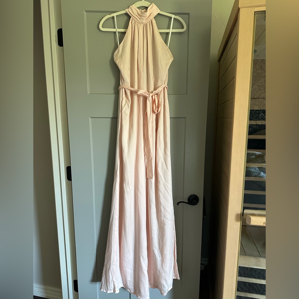 Lovers + Friends Pink Wide Leg Jumpsuit